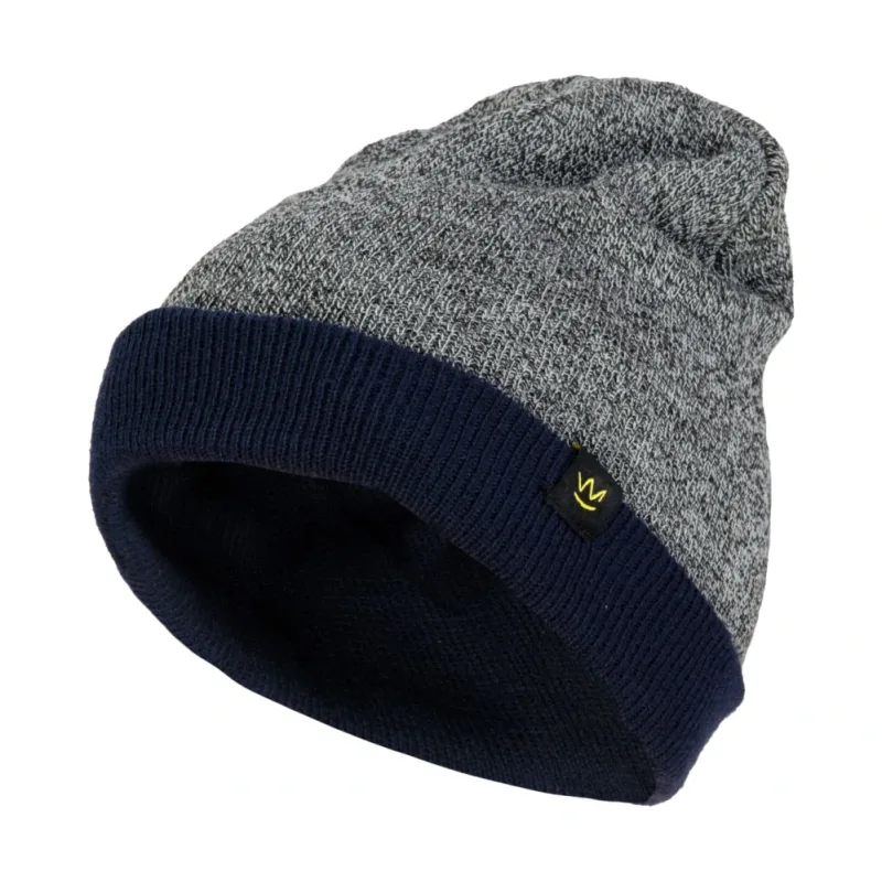 Polstar SEVEN KINGS obojstranná čiapka sivá/modrá