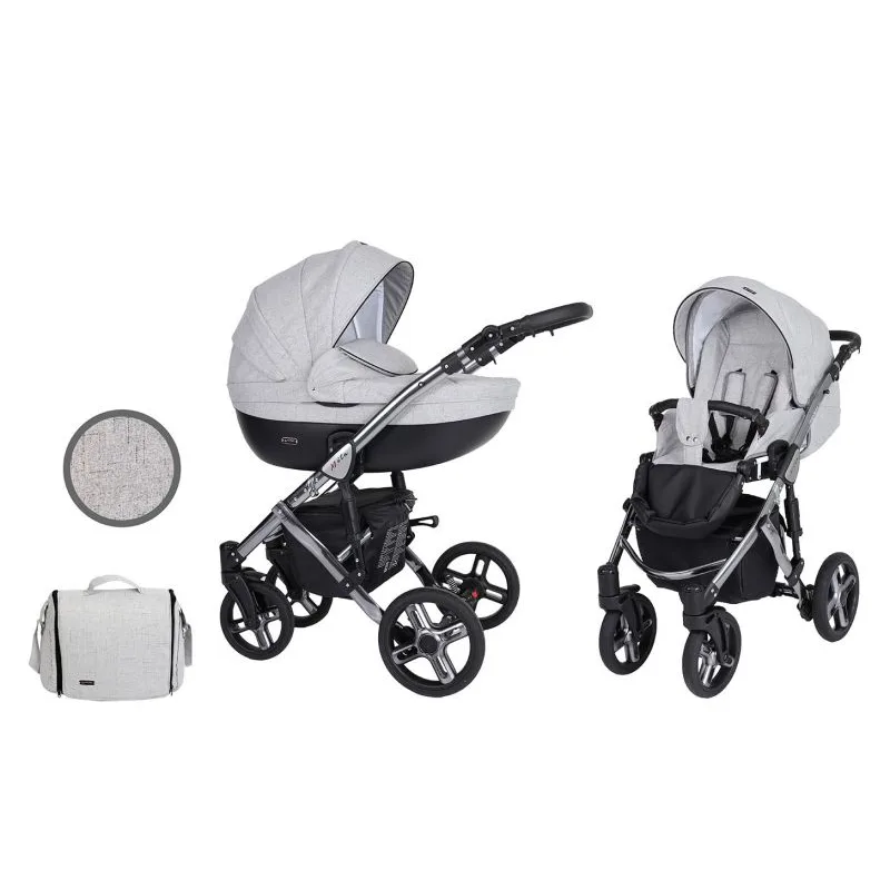 Kočík Kunert Mila Premium graphite frame 2v1 - 06