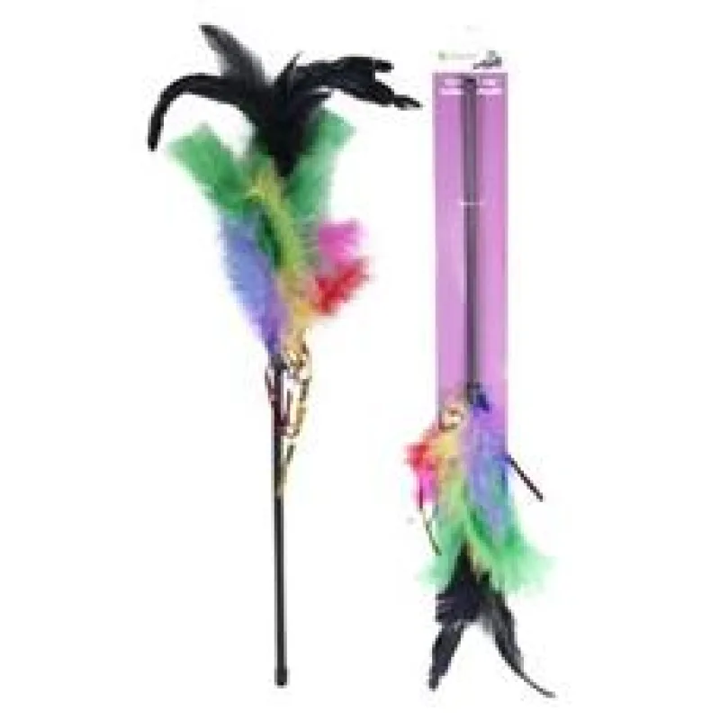 Udice kohoutí pírko 50cm 1 ks