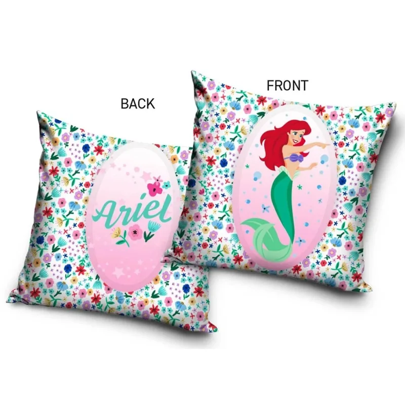 Detský vankúšik Princess Ariel Malá morská Víla 40x40 cm