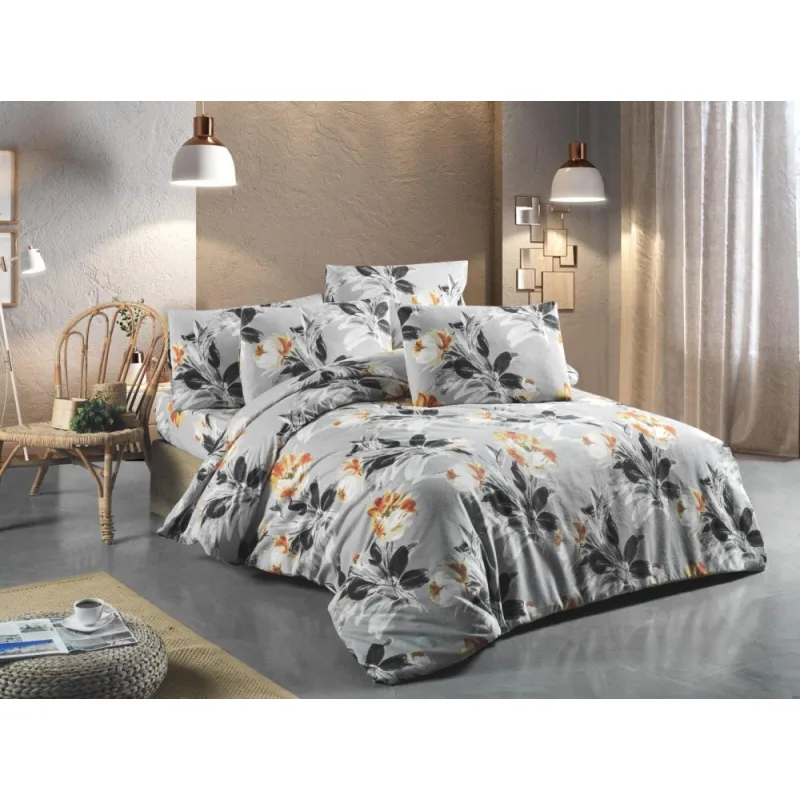 Flanelové obliečky cm Ivy 140x220/70x90 cm