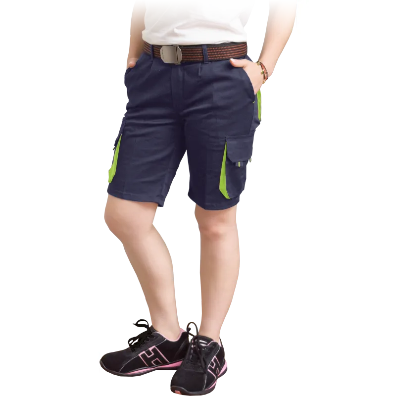 Reis FRAULAND GY dámske kraťasy Blue/Yellow S-2XL