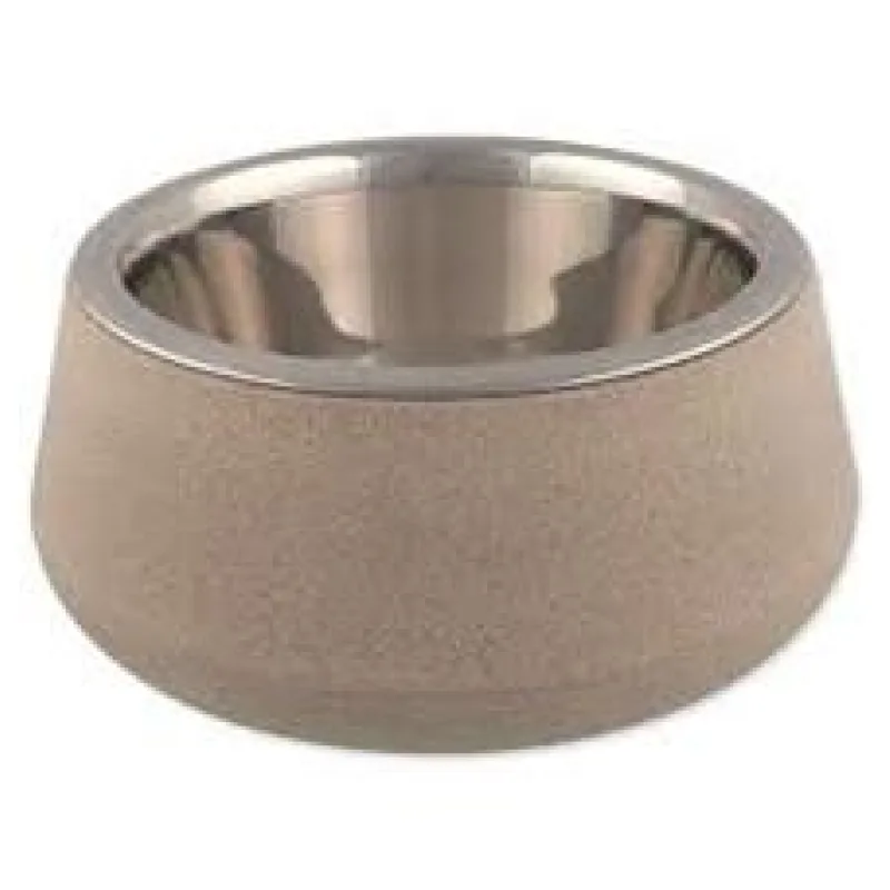 Miska Dog Fantasy nerez EcoStyle béžová 17cm /850ml