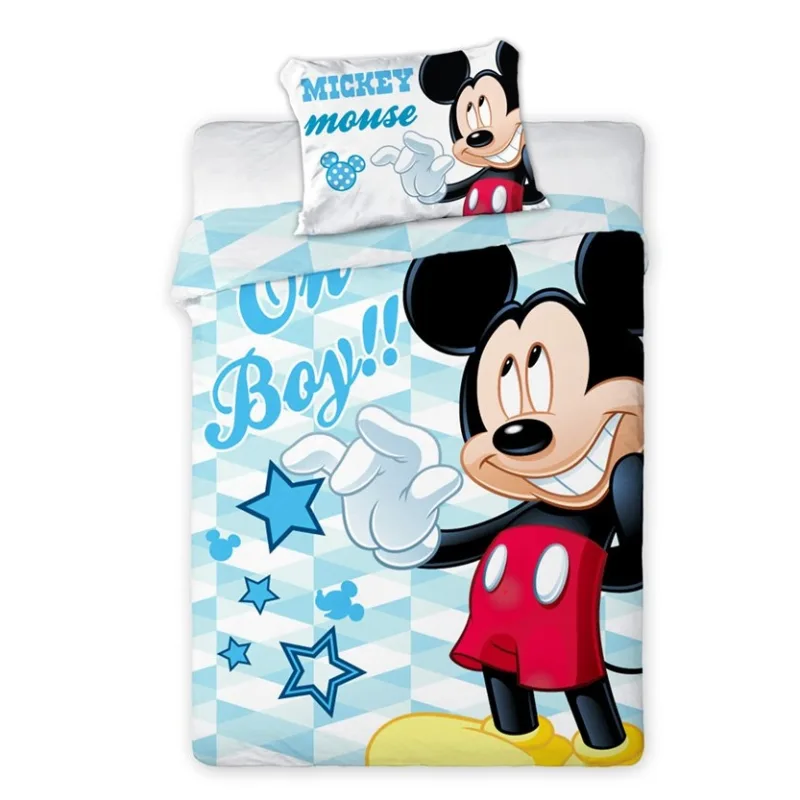 Obliečky do postieľky - Mickey Mouse 05 100x135/40x60 cm
