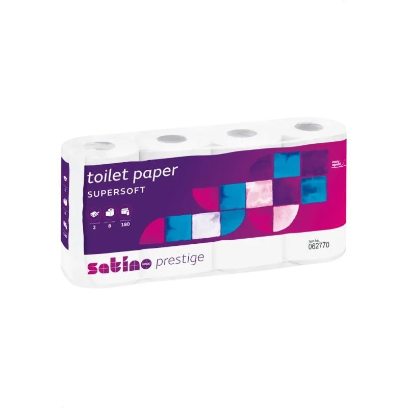 Wepa SATIN PRESTIGE 2V toaletný papier biely 8 ks