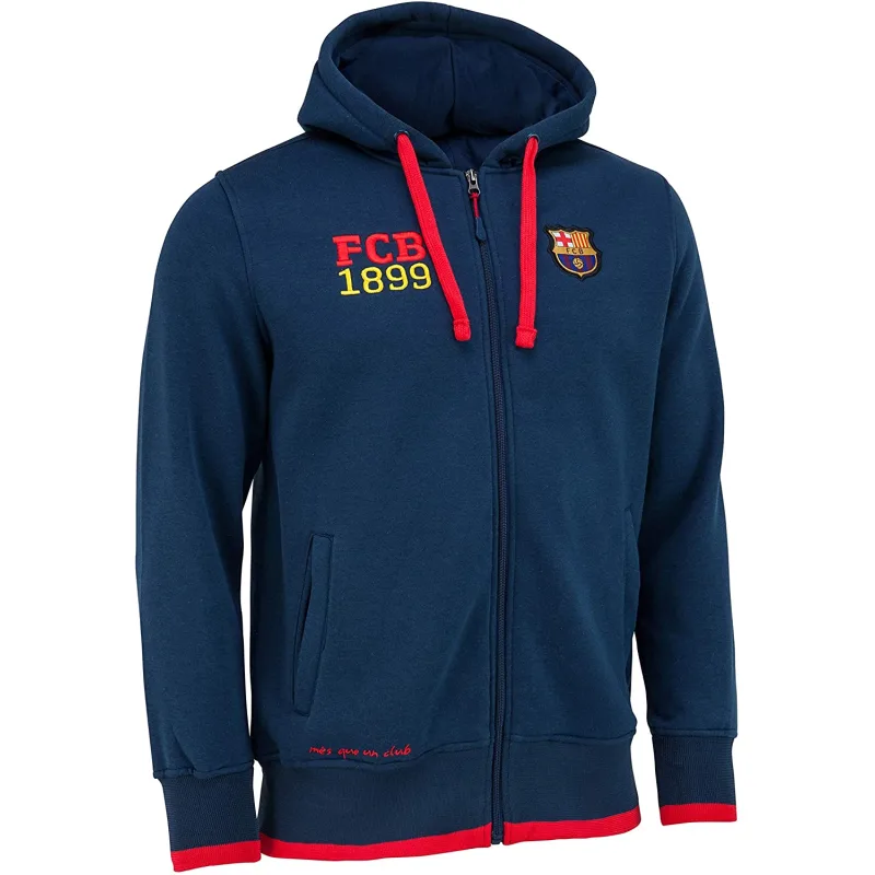 FC Barcelona mikina tmavomodrá pánska - SKLADOM