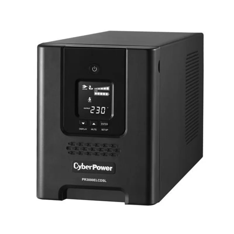 CyberPower Professional Tower LCD UPS 3000VA/ 2700W PR3000ELCDSL