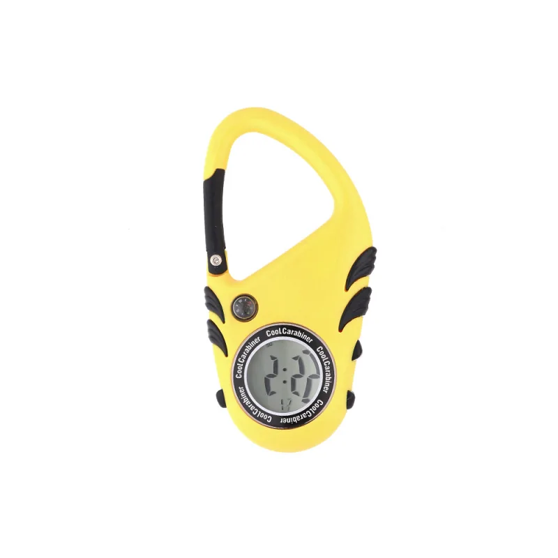 MPM Hodinky ve tvaru karabiny s kompasem, budíkem a se stopkami D02.2630.10