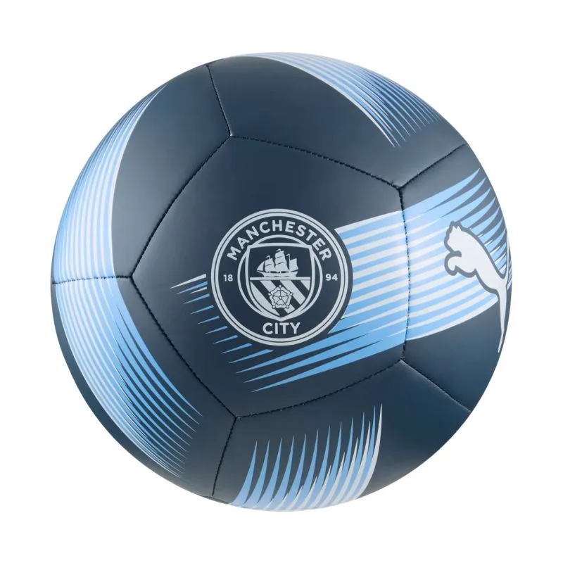 Puma Manchester City futbalová lopta modrá - SKLADOM