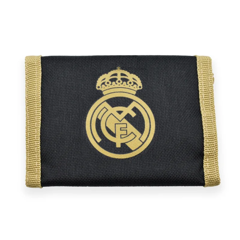 Real Madrid peňaženka čierno-zlatá
