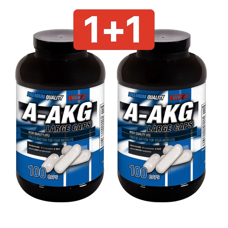 Akcia 1+1 - A-AAKG Large Caps 100 kapsúl - Vision Nutrition