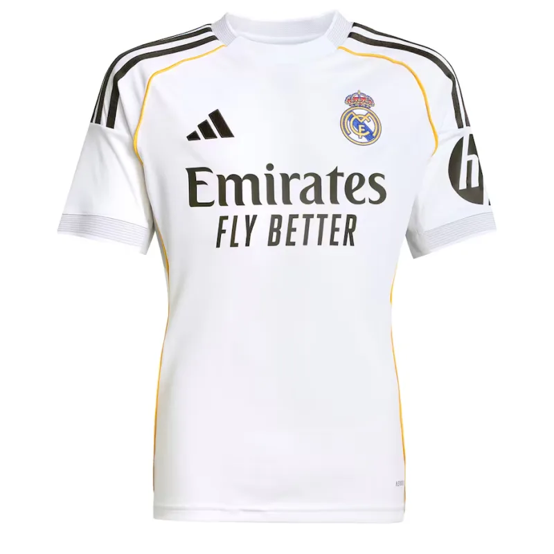 Adidas Real Madrid dres detský (2025-2026) domáci + vlastné meno a číslo
