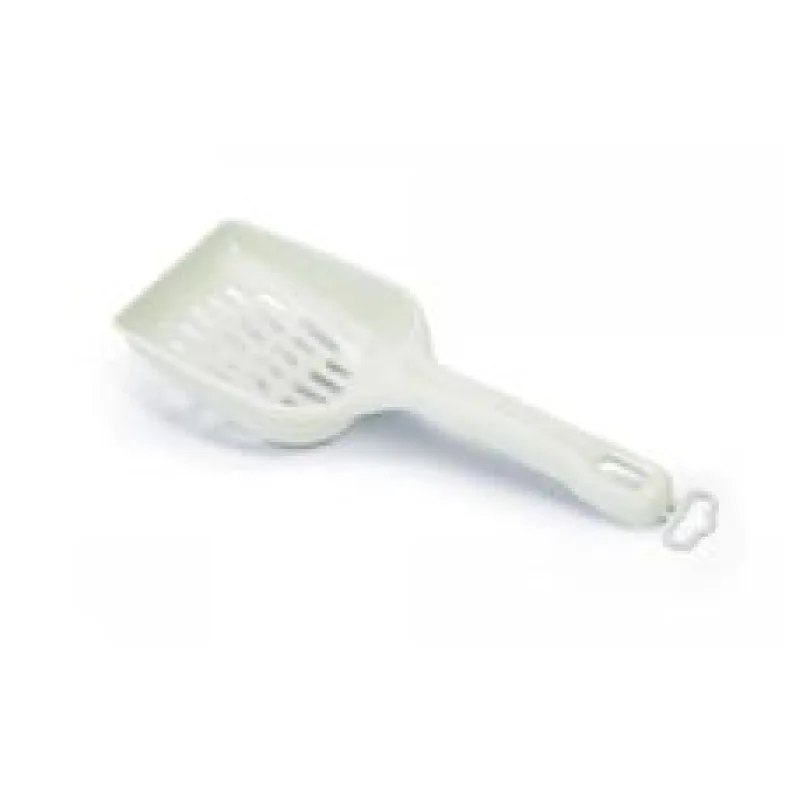 Beeztees Lopatka na čištění toalety plastová krémová 25cm