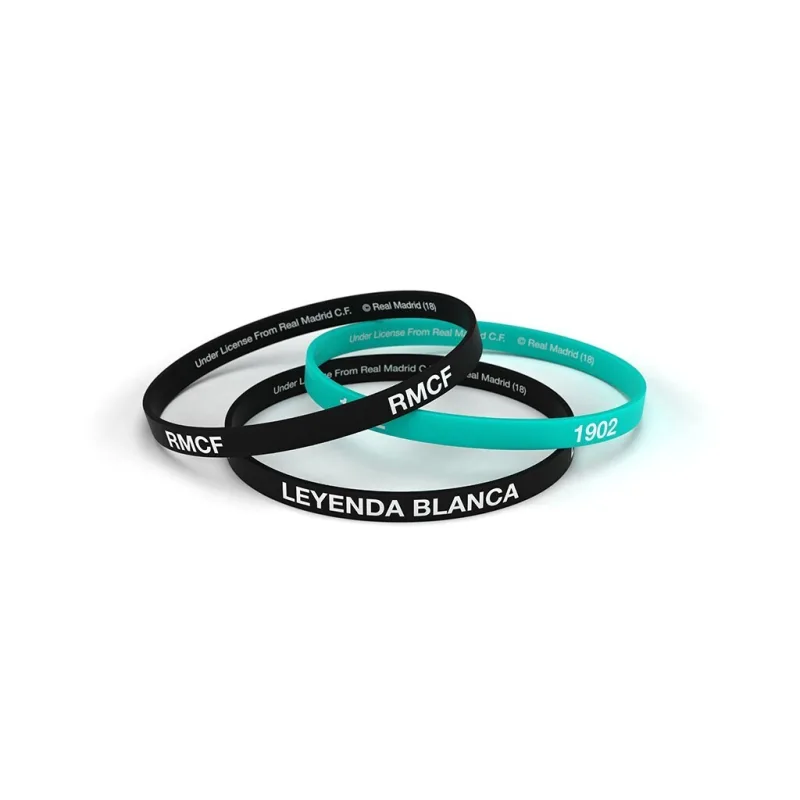 Real Madrid náramky detské (3 ks v balení)