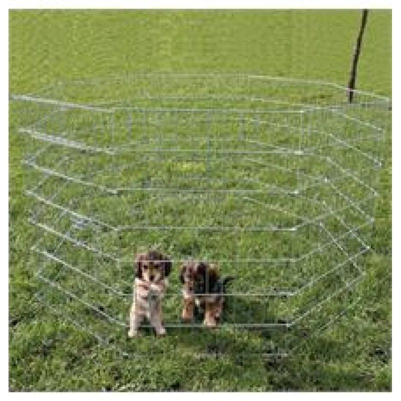 Ohrádka pro štěňata 8 dílů á 60x91cm bez krabice - 1 ks skladem