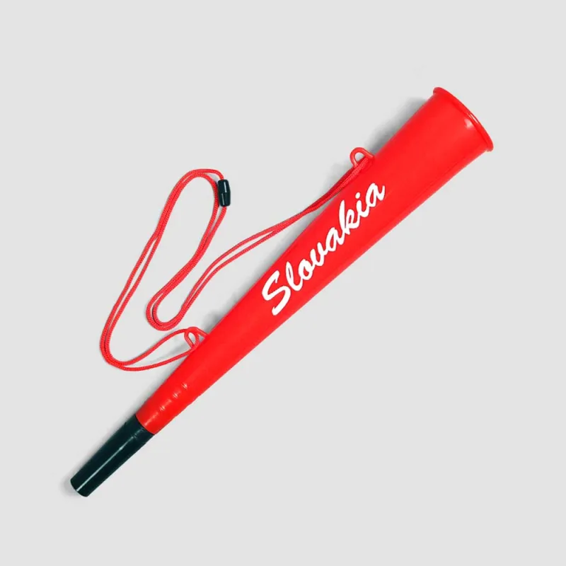 Slovensko Slovakia FAN trúbka červená - SKLADOM