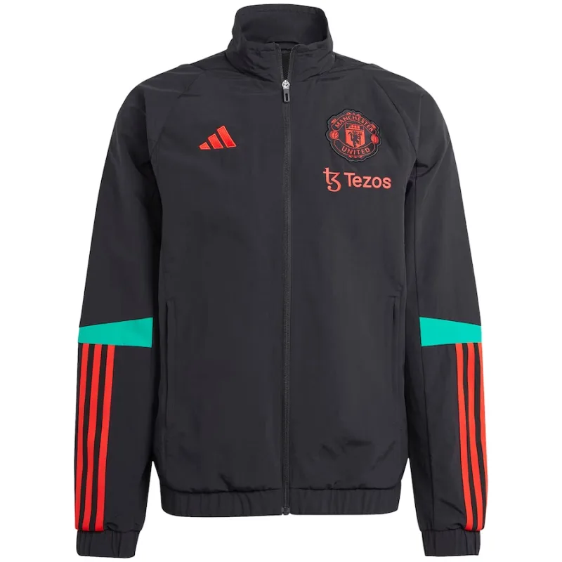 Adidas Manchester United bunda čierna pánska