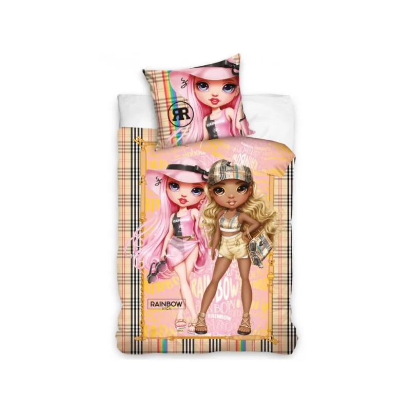 Detské obliečky Bábiky Rainbow High Beach Párty 140x200/70x90 cm