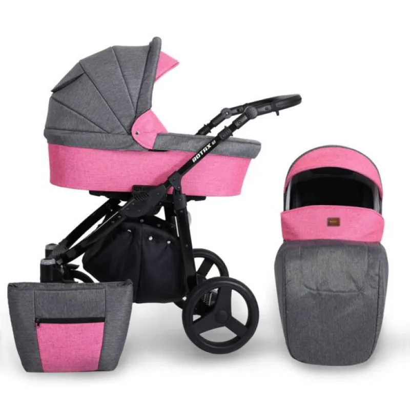 Kočík Kunert Rotax black frame 2v1 - 05