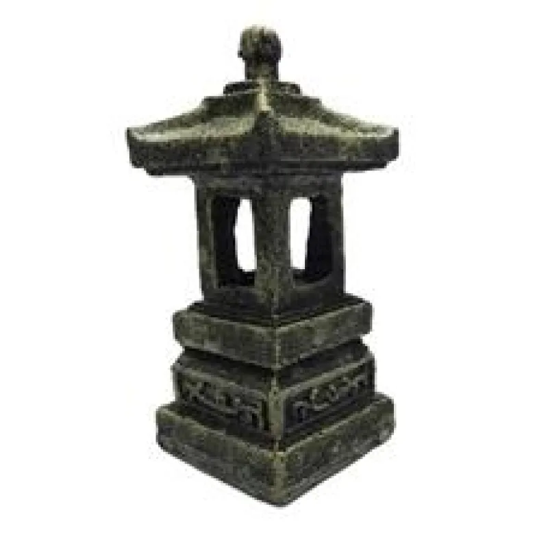 Dekorace do akvária - Pagoda Duvo+ 5 x 5 x 11 cm 1 ks