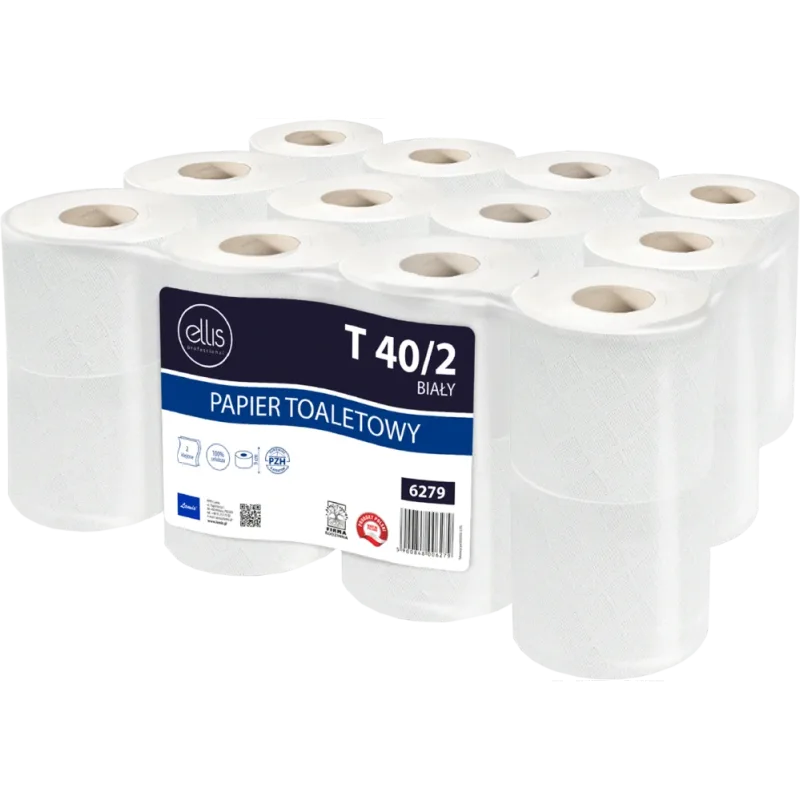 Ellis HLA-PT40 2V profi toaletný papier biely 24 ks