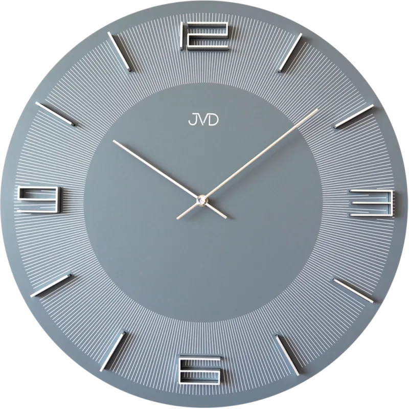 JVD Designové obrovské velké dřevěné hodiny JVD HC33.1