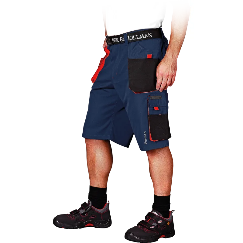 Leber&Hollman FMN GBC kraťasy Navy Blue/Red S-3XL