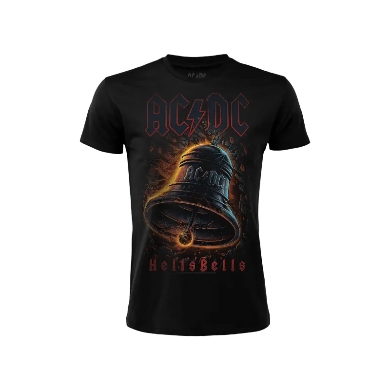 AC/DC tričko čierne pánske - SKLADOM