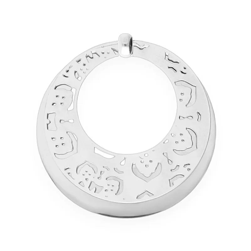 MPM Dámský ocelový nerezový přívěsek Carthago - stříbrné barvy SPD.5549