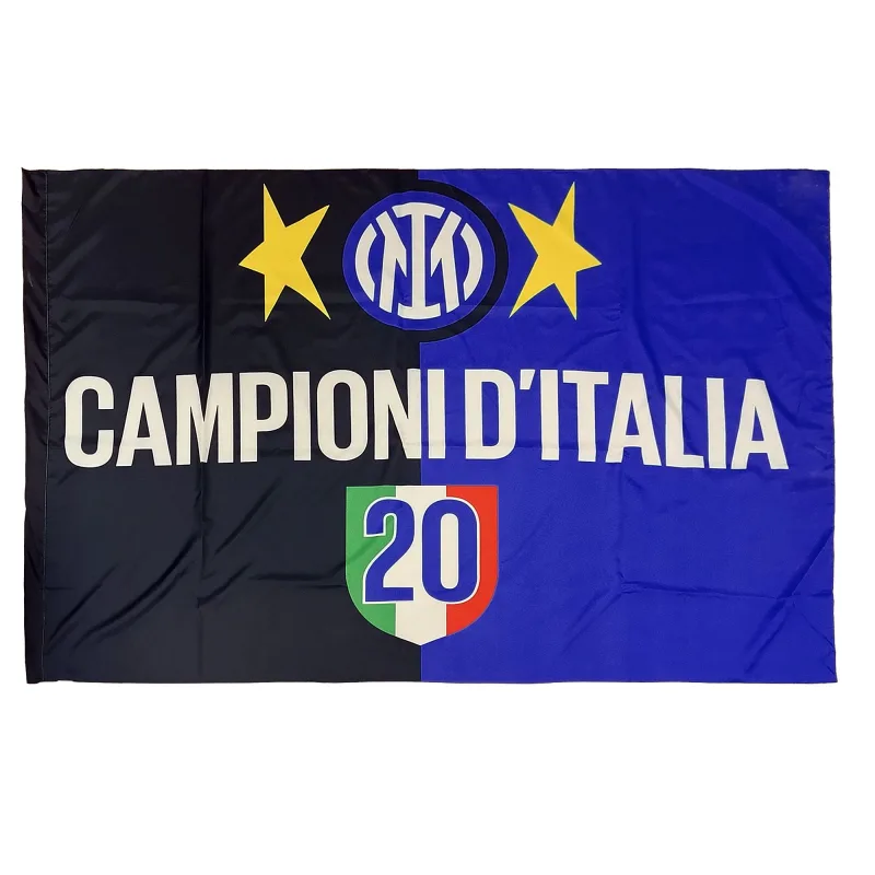 Inter Miláno Champions 2024 (20. titul) zástava / vlajka 100 x 140 cm