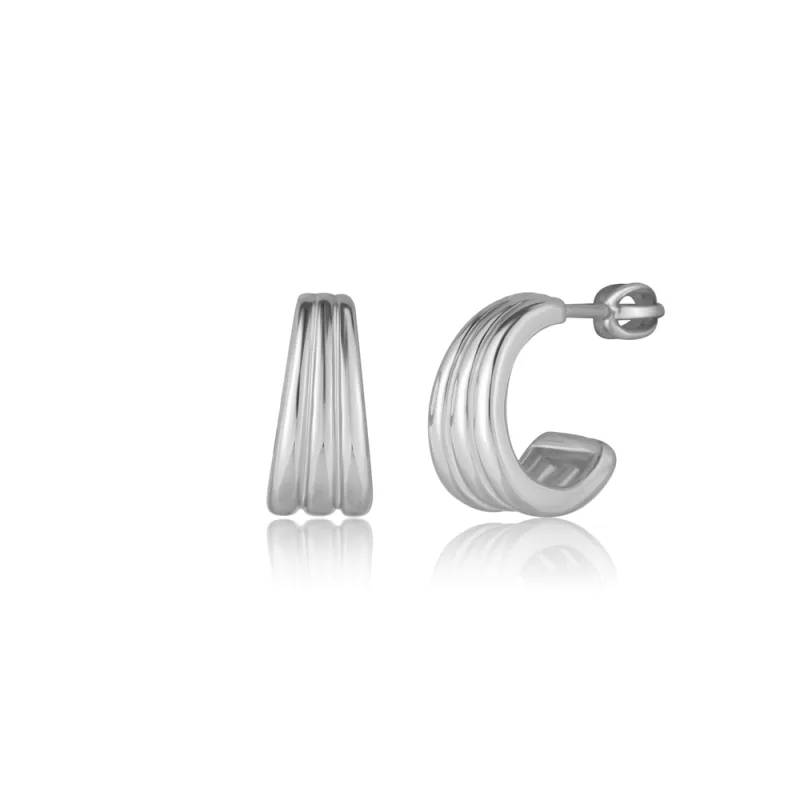 JVD Dámské peckové stříbrné náušnice na šroubek SVLE3220XH200SR