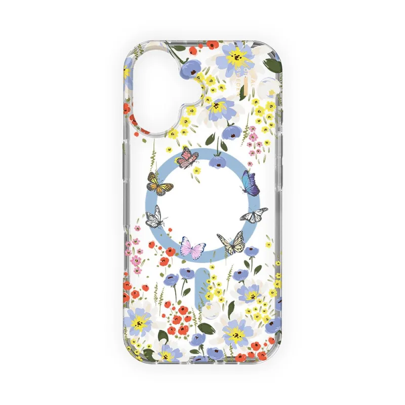 iDeal Fashion Clear Case MagSafe iPhone 16 Artistic Garden IDCLCMS-I2461…