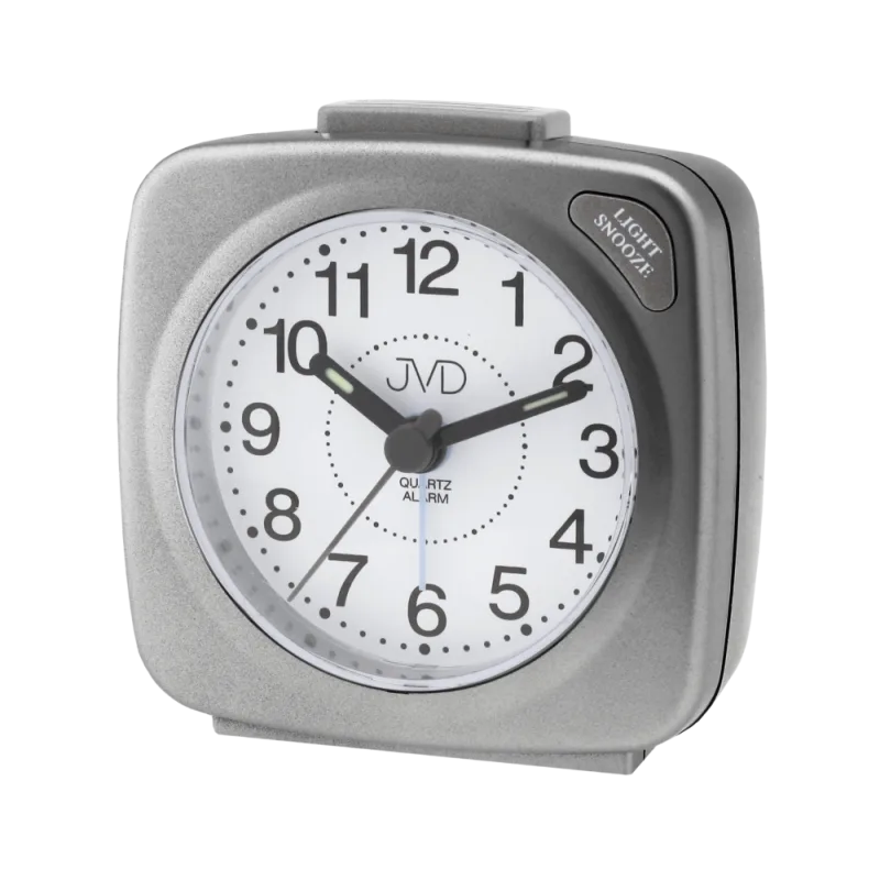 JVD Černý bateriový mini budík JVD quartz SR951.9