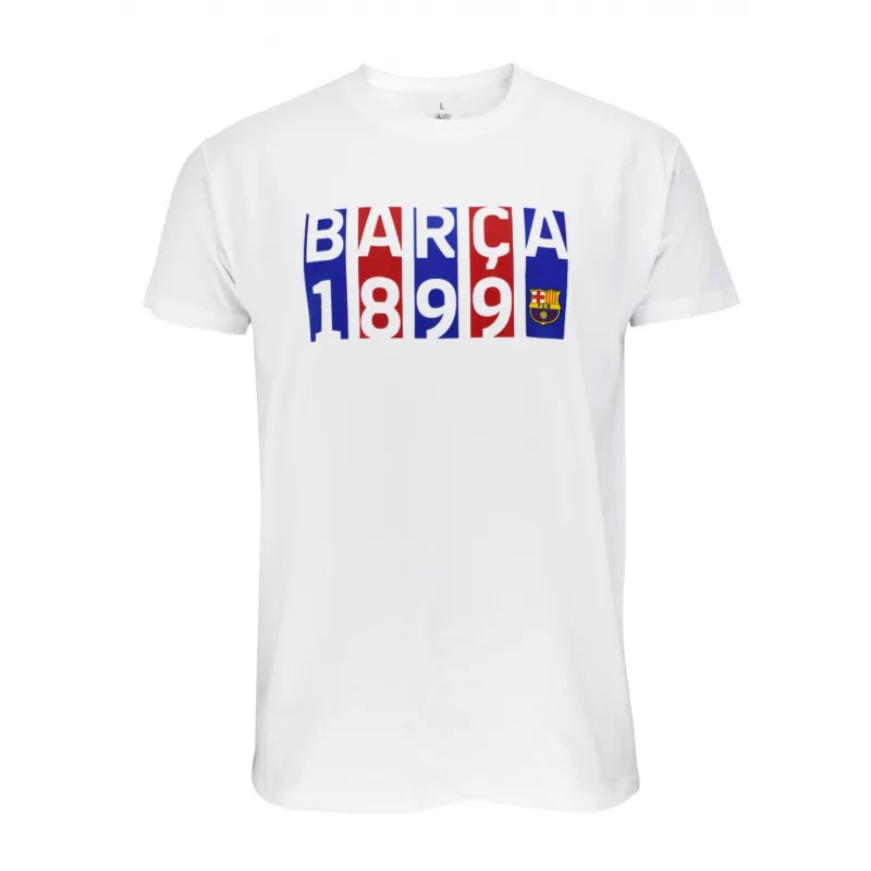 FC Barcelona tričko biele detské - SKLADOM