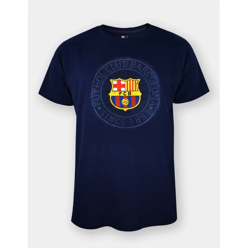 FC Barcelona tričko tmavomodré pánske - SKLADOM