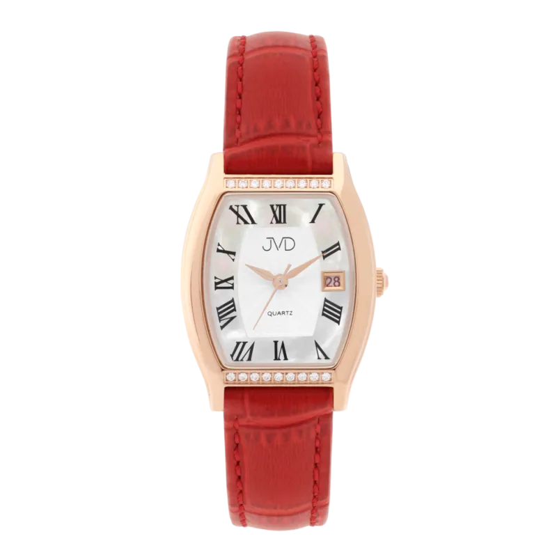 JVD Dámské zlaté náramkové hodinky JVD JG1027.4