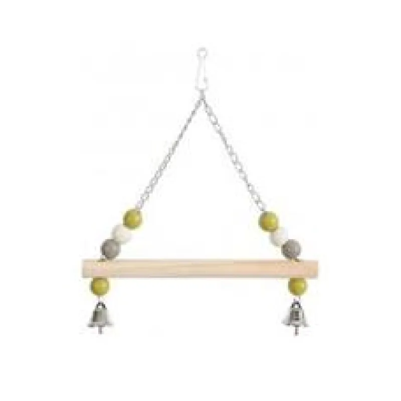 Houpačka pro ptáky dřevěná s řetízkem 26cm Zolux 1 ks