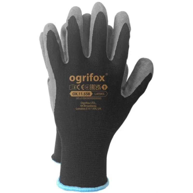 Ogrifox OX-LATEKS BS Black/Grey 7-10