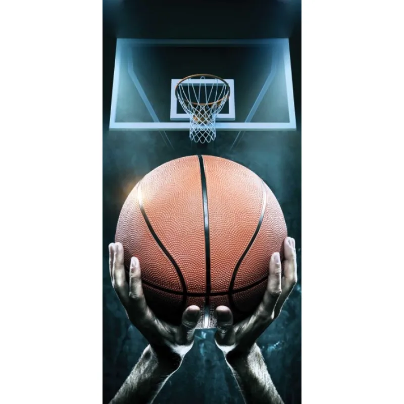Osuška froté Basketball , 70x140 cm