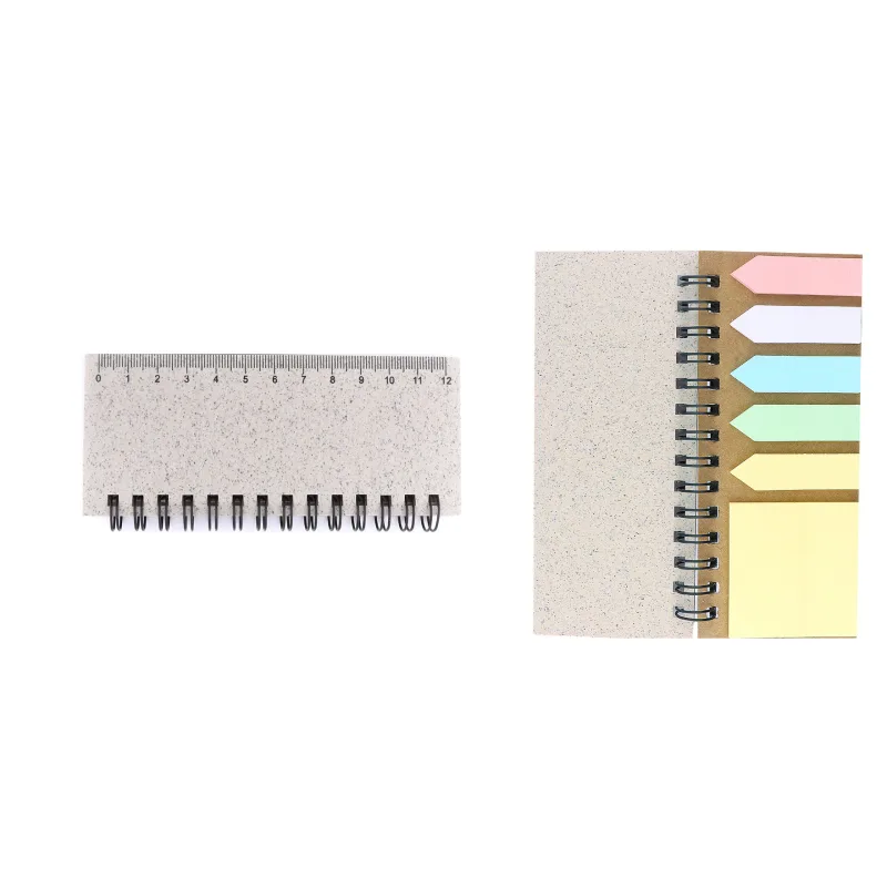 MPM Blok s deskami z pšeničné slámy se samolepícími lístky B10.4098.92