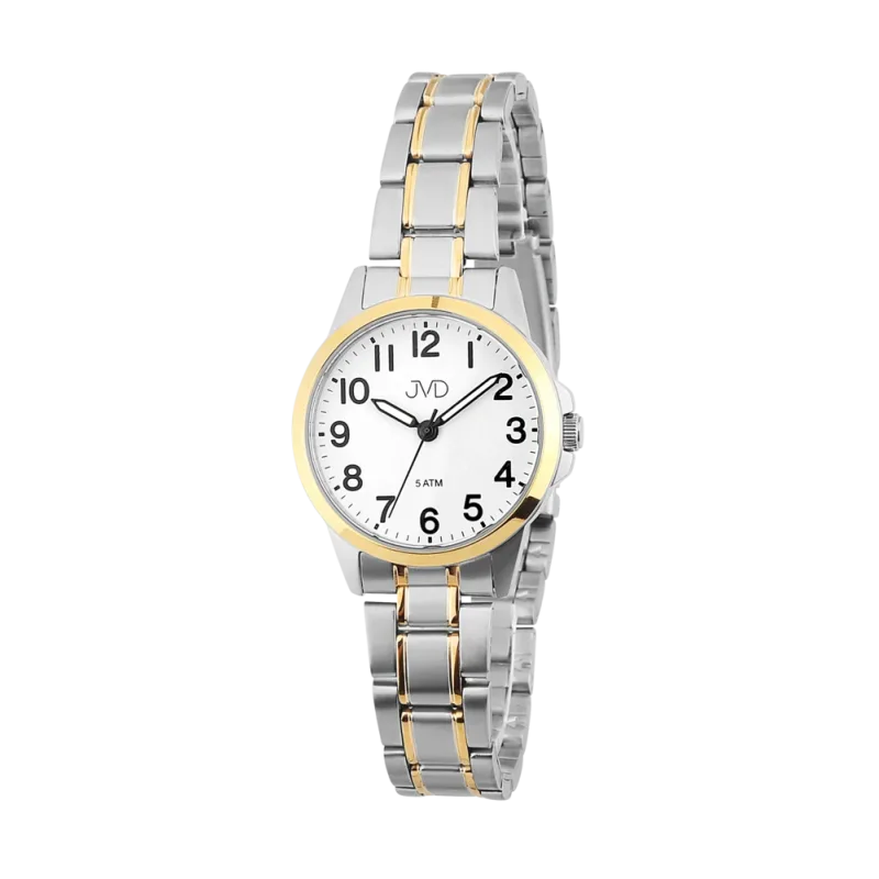 JVD Dámské ocelové bicolor kvalitní hodinky JVD J4197.2