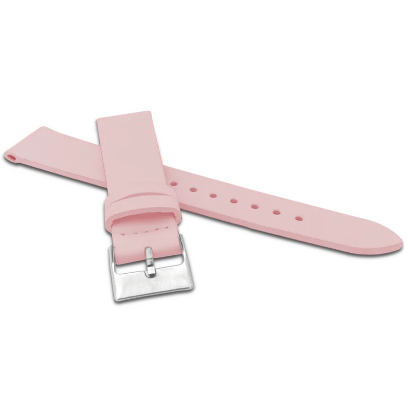 MINET Růžový řemínek z luxusní kůže Top Grain - 20 MSSUP20