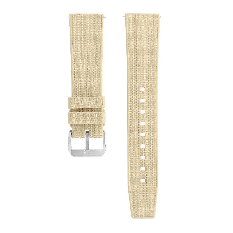 MPM Unisex řemínek na hodinky RJ.15355 (20 mm) - béžový