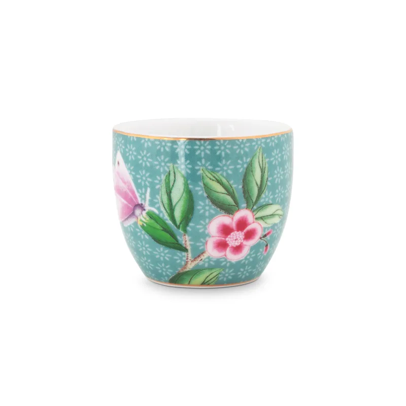 Pip Studio Blushing birds blue Kalíšek na vajíčko, modrý