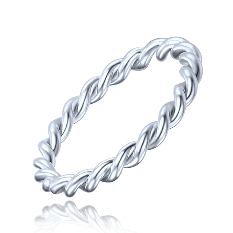 MINET Elegantní stříbrný prsten vel. 58 JMAS0280SR58