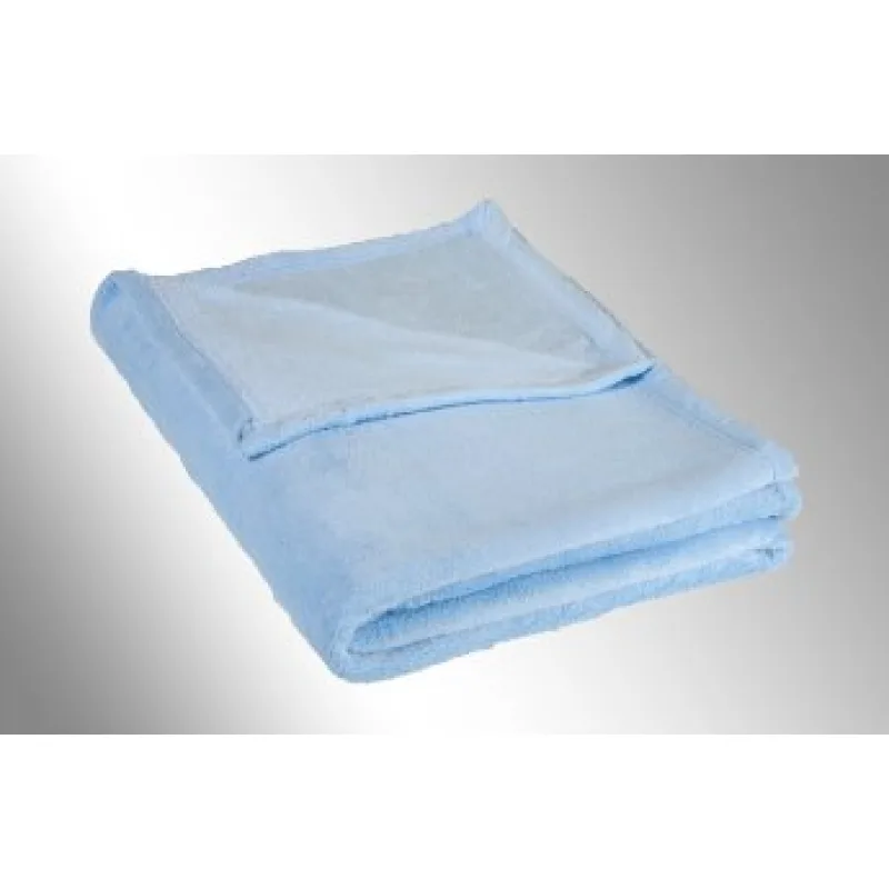 Detská micro deka 100x150cm svetlo modrá