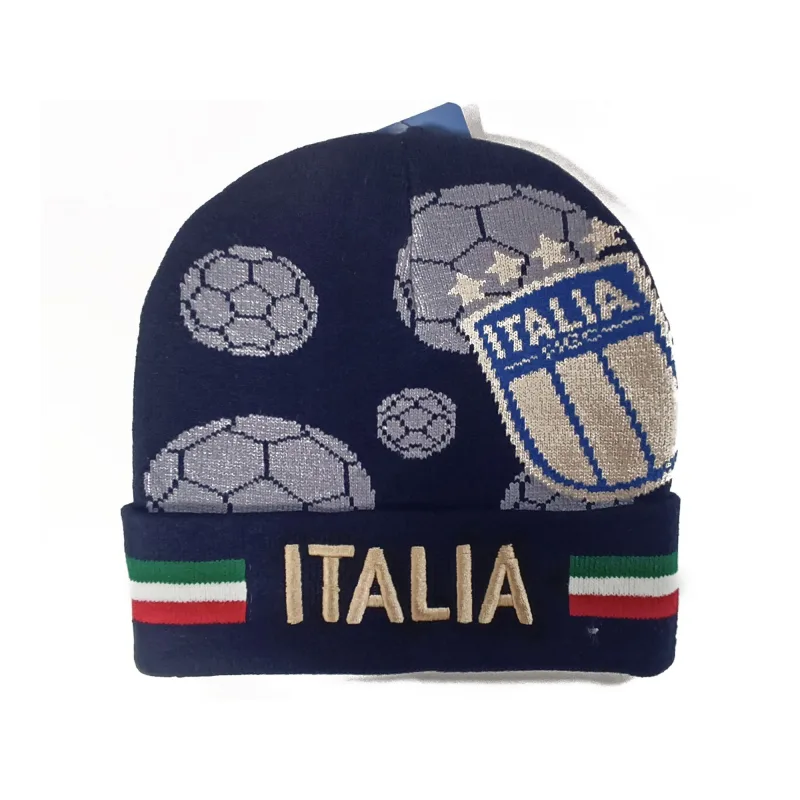 Taliansko zimná čiapka modrá