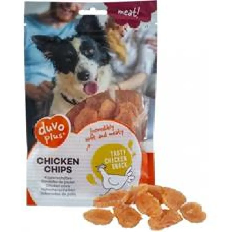 Duvo+ dog Meat! Chicken chips 80 g 80g