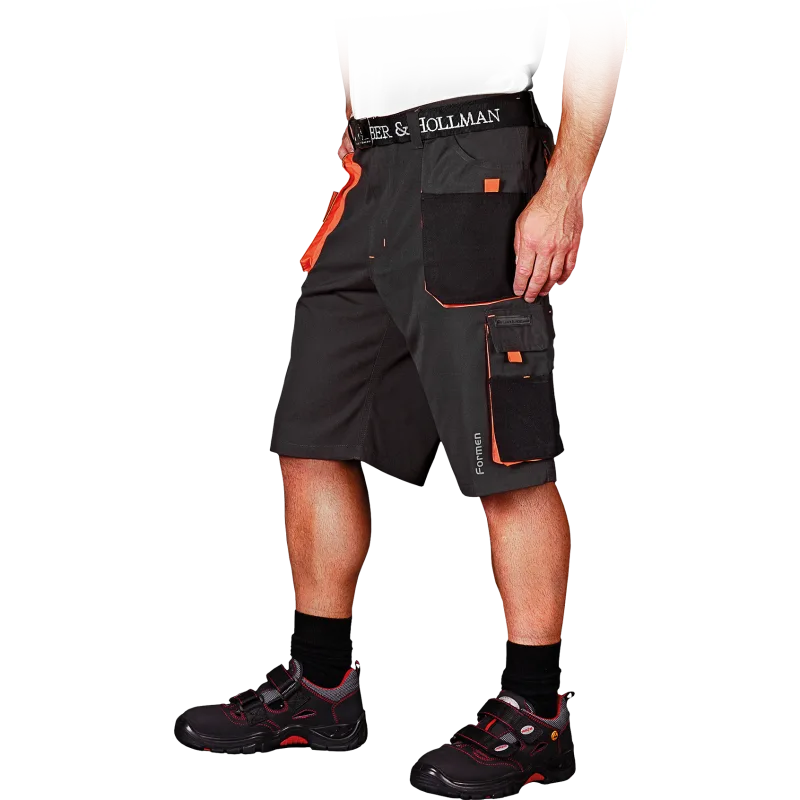 Leber&Hollman FMN SBP kraťasy Black/Orange S-3XL