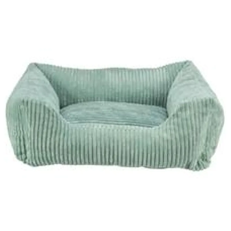 Vital Bed JONNA ortopedický obdélníkový pelech, manšestrový plyš, šalvějová 80 x 60 cm